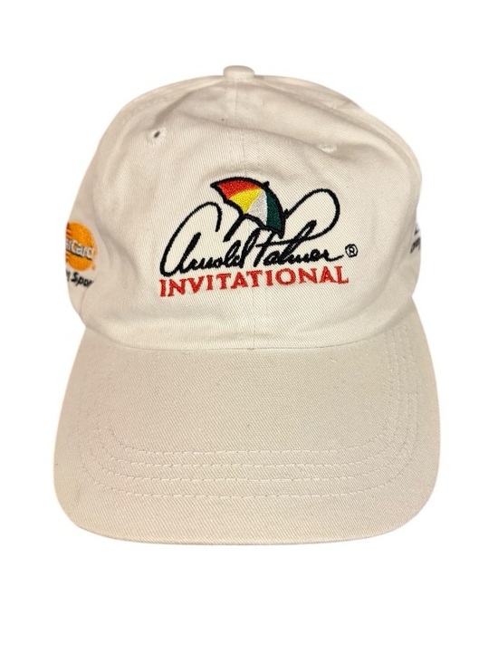 AHEAD Other - Ahead Arnold Palmer Invitational Golf Hat 2009 Bay Hill Cream Strapback Y2K NWT